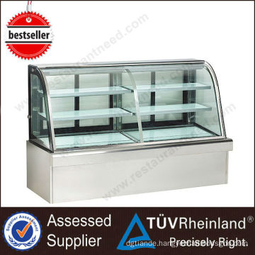 Hot Sale Floor Standing commercial display cake refrigerator showcase